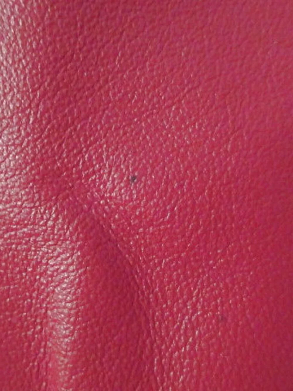 Vtg East 5th Red Nappa Leather Jacket Size 3X Pockets Car Coat Old Money 90s Y2K